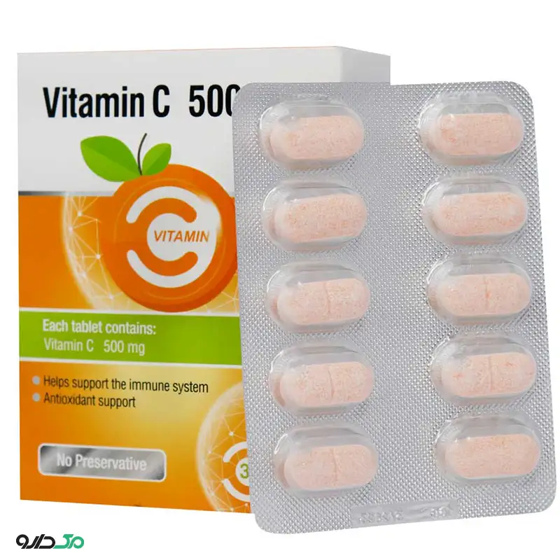 ویتامین ث 500 ایران دارو